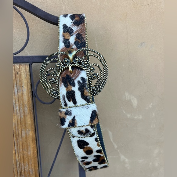 Vintage Nina Arjani Western Boho Belt size M - Picture 1 of 15